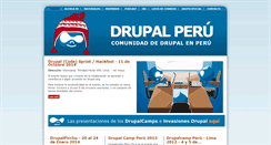 Desktop Screenshot of drupalperu.org